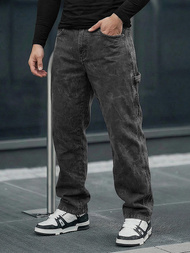 Férfi farmer nadrág grafit OZONEE O/KK2828/5Z