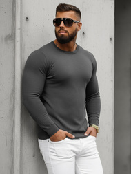 Férfi Pulóver Grafit OZONEE NB/MMB602/3Z