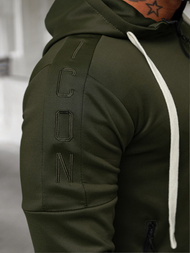 Férfi melegítő együttes khaki OZONEE O/LN11760