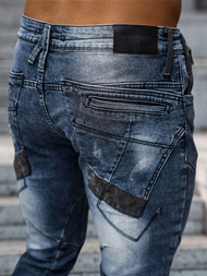 Férfi farmer nadrág kék OZONEE NB/MP0045B