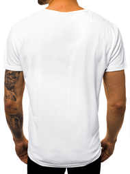 Férfi póló Fehér OZONEE JS/KS1945