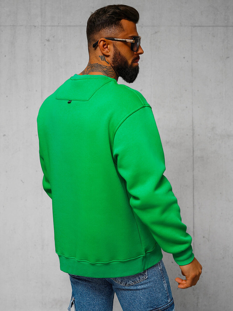 Pulóver zöld OZONEE O/SWE23055