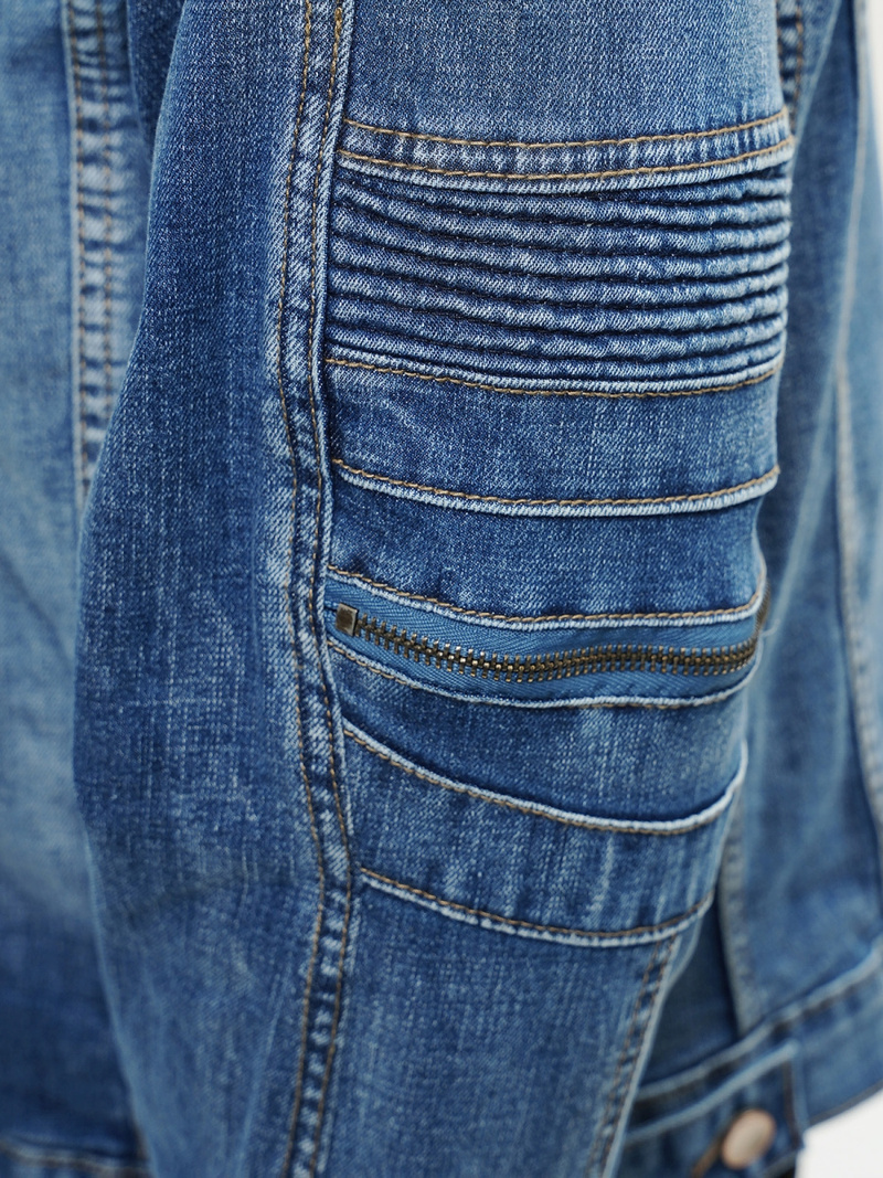 Férfi farmer dzseki kék OZONEE NB/MJ508B