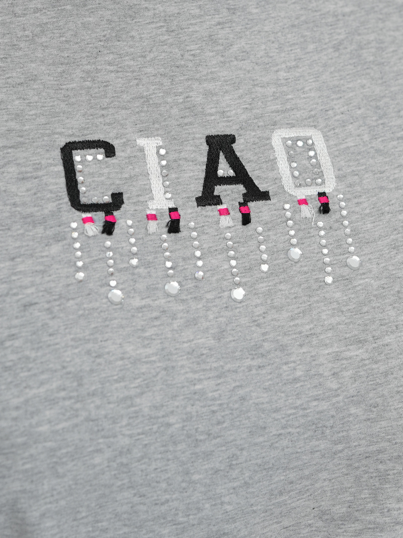 Női polo szürke OZONEE JS/RJ77542