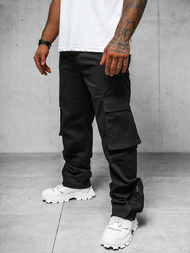 Férfi Nadrág Fekete OZONEE O/G3016Z