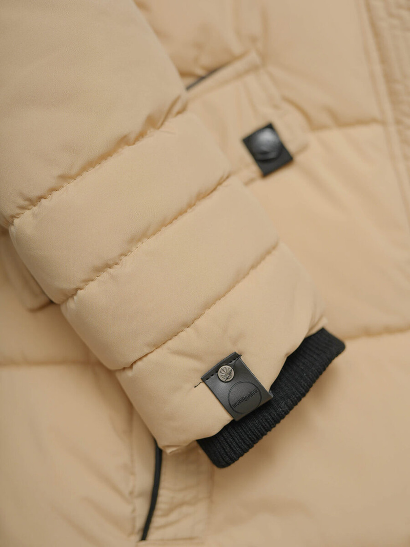 Női téli kabát bézs OZONEE O/W377Z