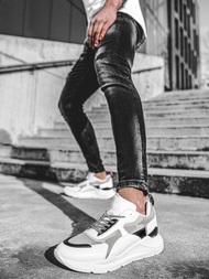 Sneakersek Fehér OZONEE C/625