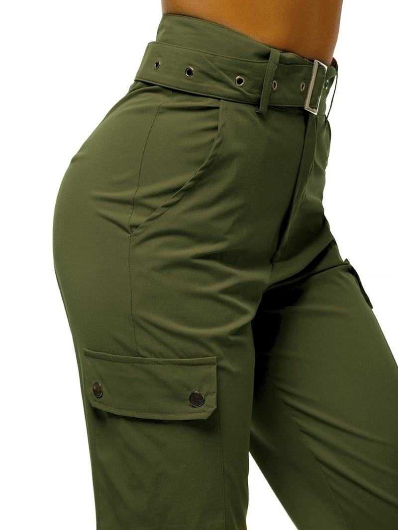 Női jogger nadrág Khaki OZONEE O/HM001