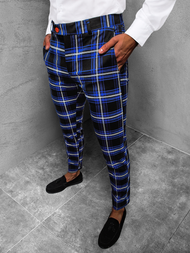 Férfi chino nadrág Kék OZONEE DJ/5573