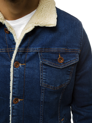 Férfi farmer dzseki kék OZONEE BN/5935