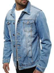 Férfi farmer dzseki kék OZONEE V/19276