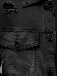 Férfi farmer dzseki fekete OZONEE NB/MJ506NZ