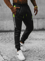 Férfi melegítő nadrág fekete OZONEE JS/K10250Z