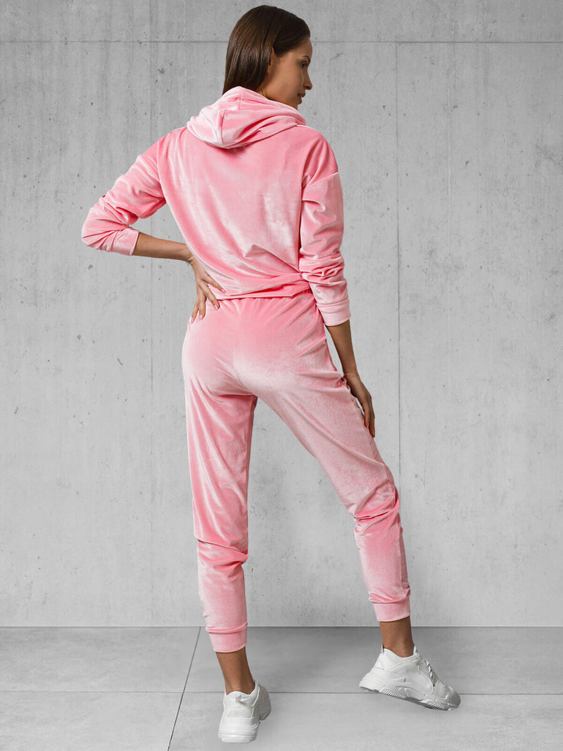 Kétrészes női tréning szett Világos-rózsaszín OZONEE O/13121