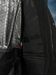 Férfi kabát fekete OZONEE JS/31M5081/392