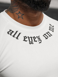 Férfi Póló Fehér OZONEE O/T7256