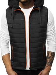 Férfi mellény Fekete OZONEE N/6102