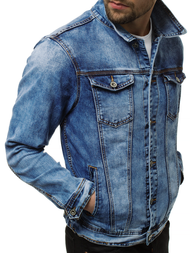 Férfi farmer dzseki kék OZONEE V/19322