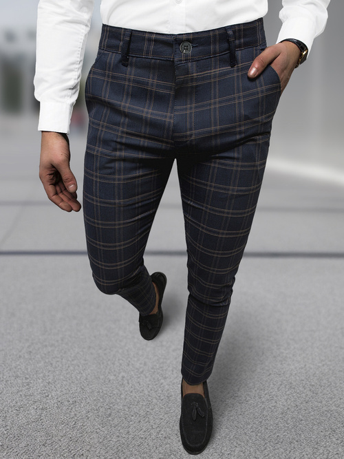 Férfi chino nadrág Gránát OZONEE DJ/5632