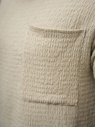 Férfi Póló Bézs OZONEE O/Y960T