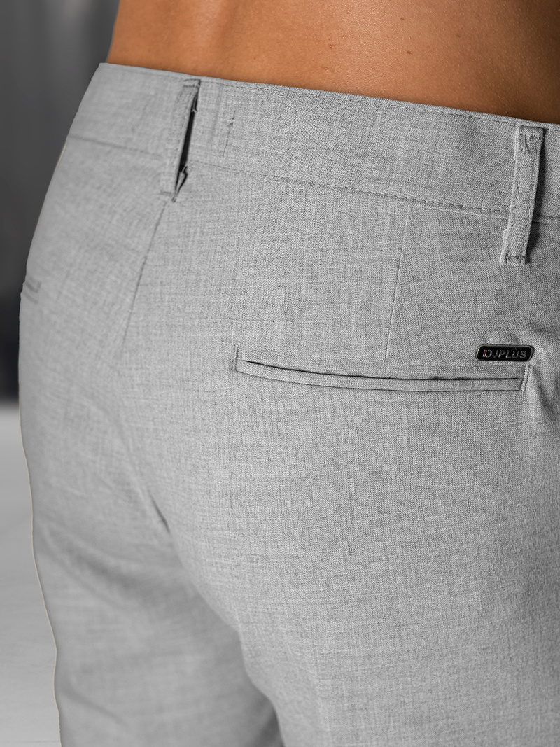 Férfi Chino Rövidnadrág Szürke OZONEE DJ/4400