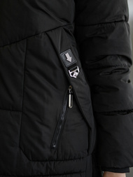 Női téli kabát fekete OZONEE JS/16M9302/392