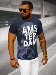 Férfi Póló Gránát OZONEE O/T128/25