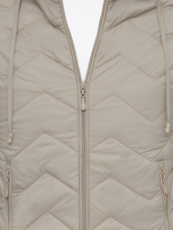 Női kabát bézs OZONEE JS/16M9232/62