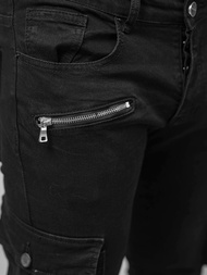 Férfi farmer nadrág fekete OZONEE NB/MP0123N