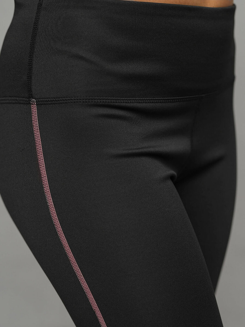 Kétrészes női tréning szett fekete OZONEE O/XL012/1Z