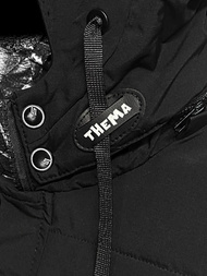 Férfi kabát fekete OZONEE JS/31M5077/392