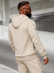 Férfi melegítő együttes bézs OZONEE O/LN11760