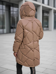 Női téli kabát camel OZONEE JS/5M3189/84Z