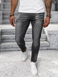 Férfi farmer nadrág grafit OZONEE NB/MP0199GS