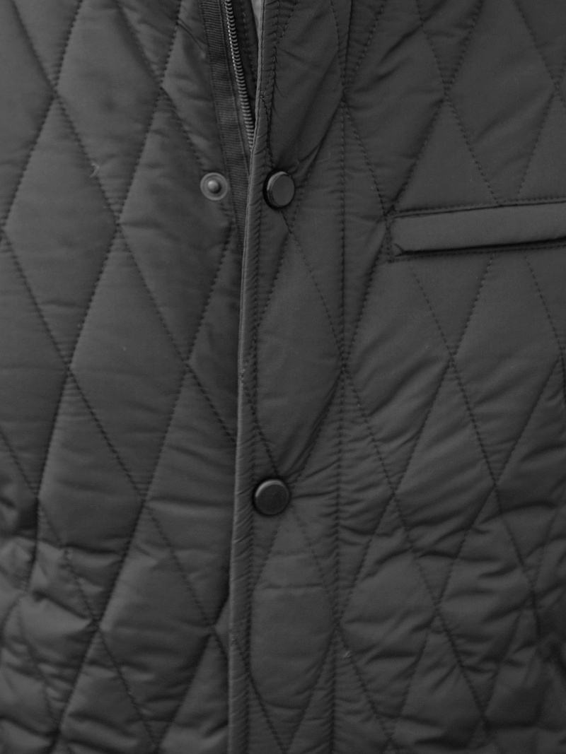 Férfi átmeneti kabát fekete OZONEE JS/22M111/1