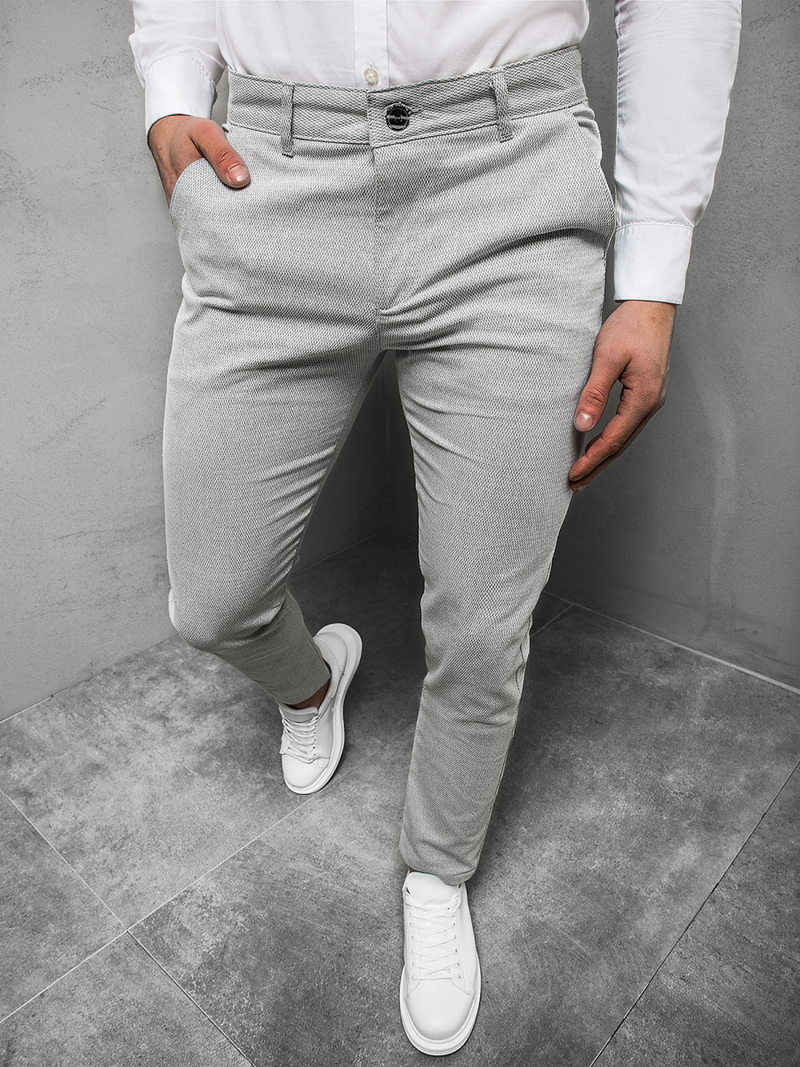 Férfi nadrág Szürke OZONEE DJ/5504