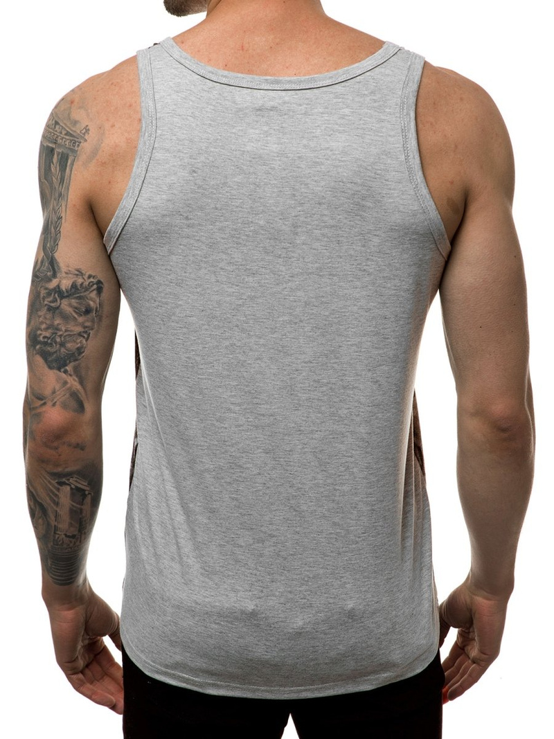 Férfi trikó Szürke OZONEE JS/SS11033