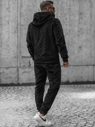 Férfi Melegítő Együttes Fekete OZONEE O/3A81