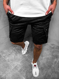 Férfi rövidnadrág Fekete O/33919Z