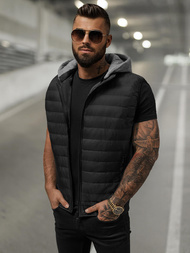 Férfi Mellény Fekete OZONEE JS/8M983/392