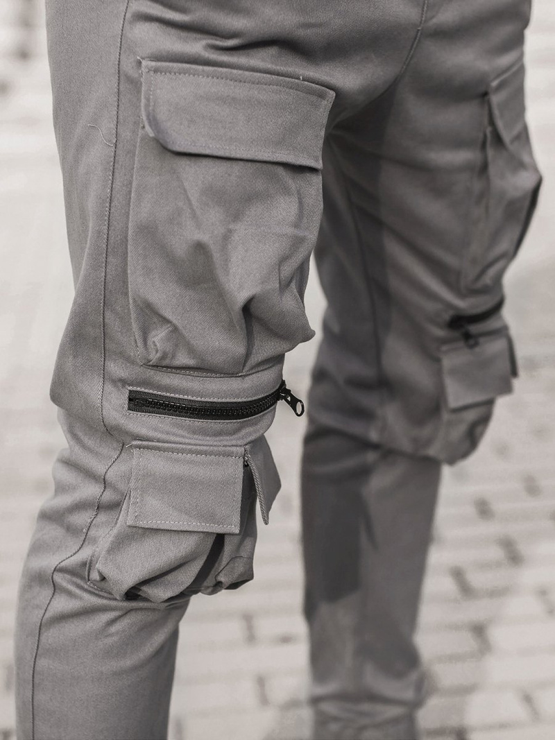 Férfi nadrág jogger Szürke OZONEE G/2787