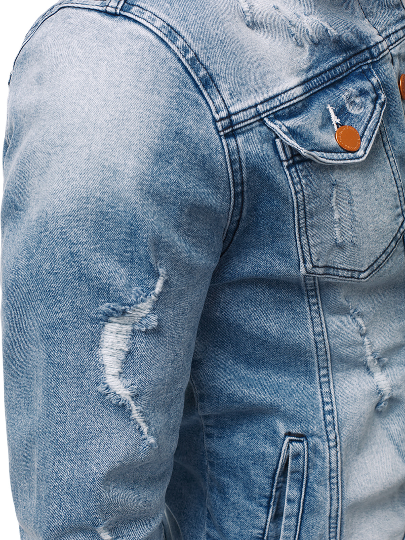 Férfi farmer dzseki kék OZONEE G/600