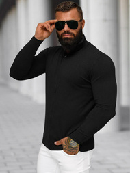 Férfi Pulóver Fekete OZONEE NB/MM6004/4Z