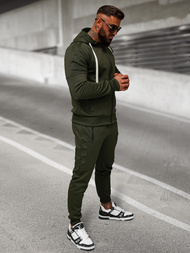 Férfi melegítő együttes khaki OZONEE O/LN11760