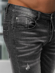 Férfi farmer nadrág fekete OZONEE NB/MP0070NZ