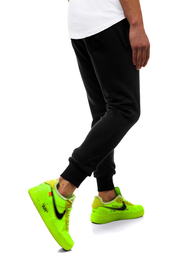 Férfi melegítő nadrág Fekete-Sárga G/11129