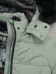 Női téli kabát mentol OZONEE O/W377