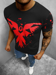 Férfi Póló Fekete OZONEE O/1301