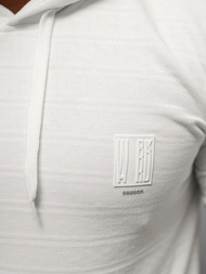 Férfi kapucnis felső ecru OZONEE O/TB2272