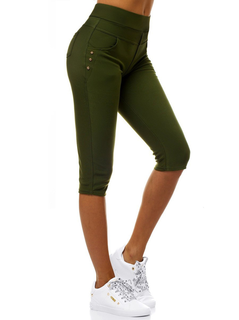 Női leggings Khaki OZONEE JS/1041/A7